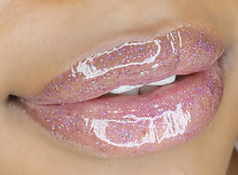 Load image into Gallery viewer, Fierce Beaute' Purple Glitter Lipgloss | Purple Raiyn