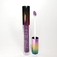 Load image into Gallery viewer, Fierce Beaute' Purple Glitter Lipgloss | Purple Raiyn