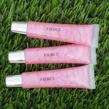 Load image into Gallery viewer, Fierce Beaute' Pink Tinted Glossy Lipgloss | Flirtatious