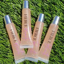 Load image into Gallery viewer, Fierce Beaute' Nude Tinted Glossy Lipgloss | Sexy