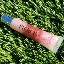 Load image into Gallery viewer, Fierce Beaute' Pink Tinted Lipgloss | Grrrberry
