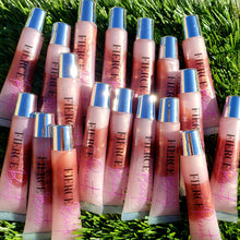 Load image into Gallery viewer, Fierce Beaute' Pink Tinted Lipgloss | Grrrberry