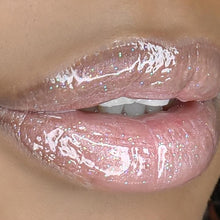 Load image into Gallery viewer, Fierce Beaute' Pale Pink Glitter Lipgloss | Barbie Dreams