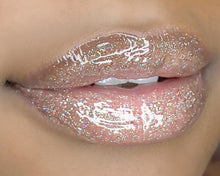 Load image into Gallery viewer, Fierce Beaute&#39; Green and Red Clear Glitter Lipgloss | Gucci Girl
