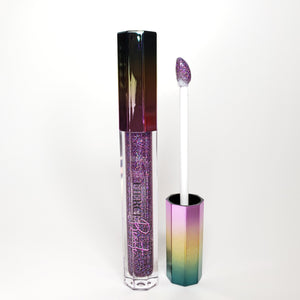 Fierce Beaute' Purple Glitter Lipgloss | Purple Raiyn
