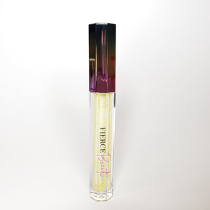 Fierce Beaute' Yellow Glitter Glossy Lipgloss | How Bout That