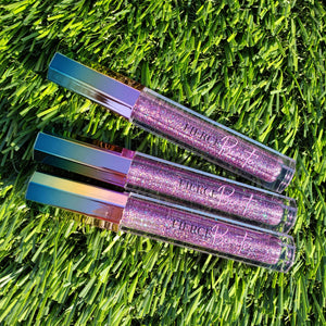 Fierce Beaute' Purple Glitter Lipgloss | Purple Raiyn