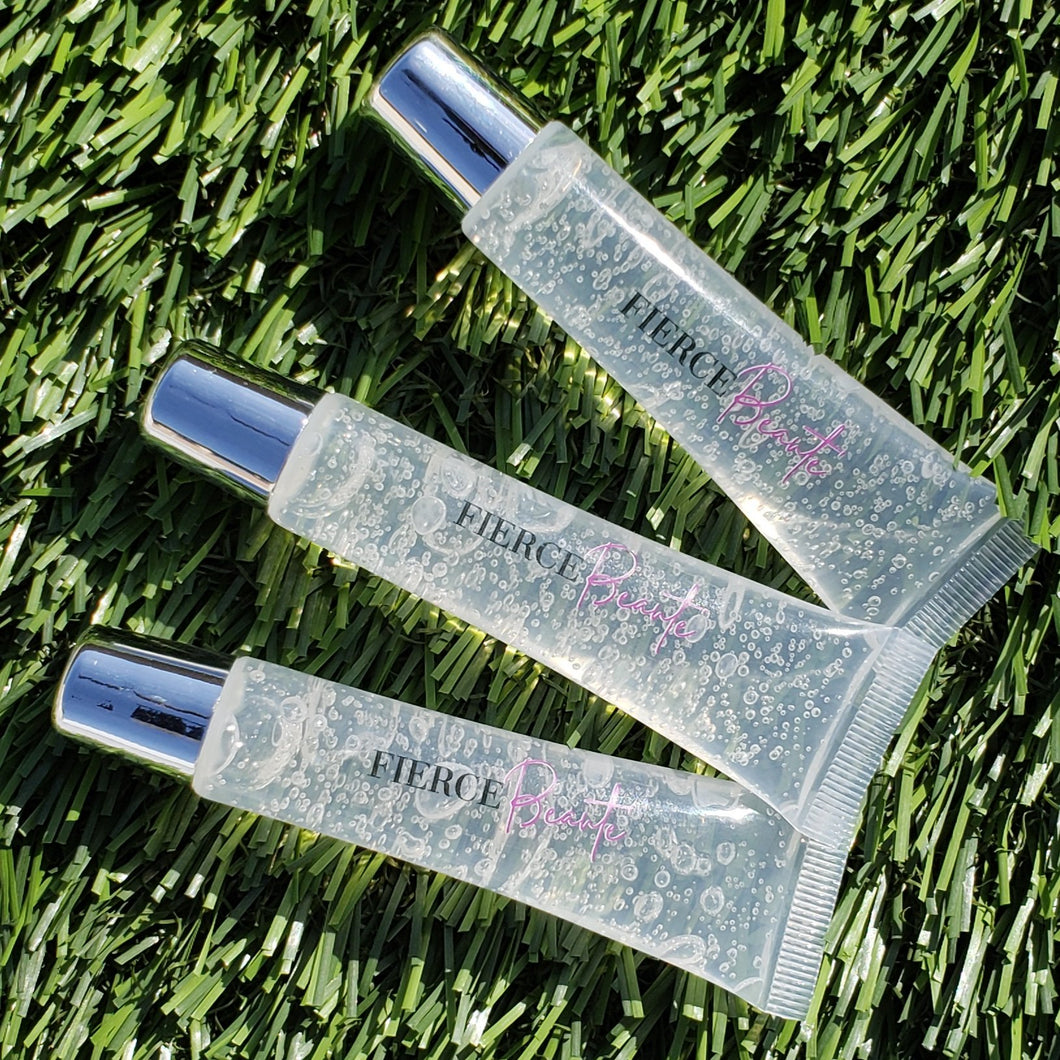 Fierce Beaute' Clear Glossy Lipgloss | Clarity