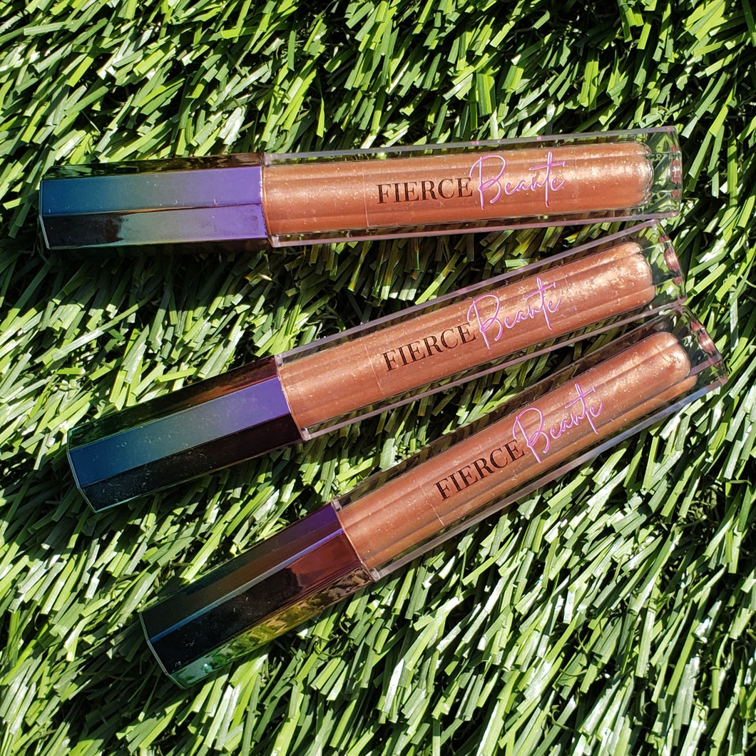 Fierce Beaute' Bronze Tinted Lipgloss | Blessed