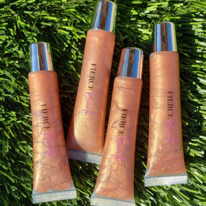 Fierce Beaute' Bronze Tinted Lipgloss | Blessed
