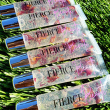 Load image into Gallery viewer, Fierce Beaute&#39; Rose Infused Lipgloss | Rose&#39; Delight
