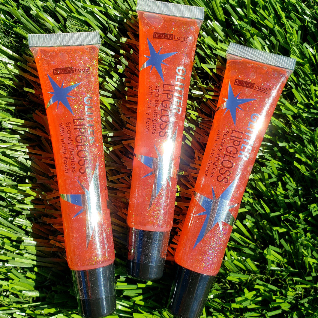 Beauty Treat Glitter Lipgloss | Orange