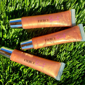 Fierce Beaute' Bronze Tinted Lipgloss | Blessed