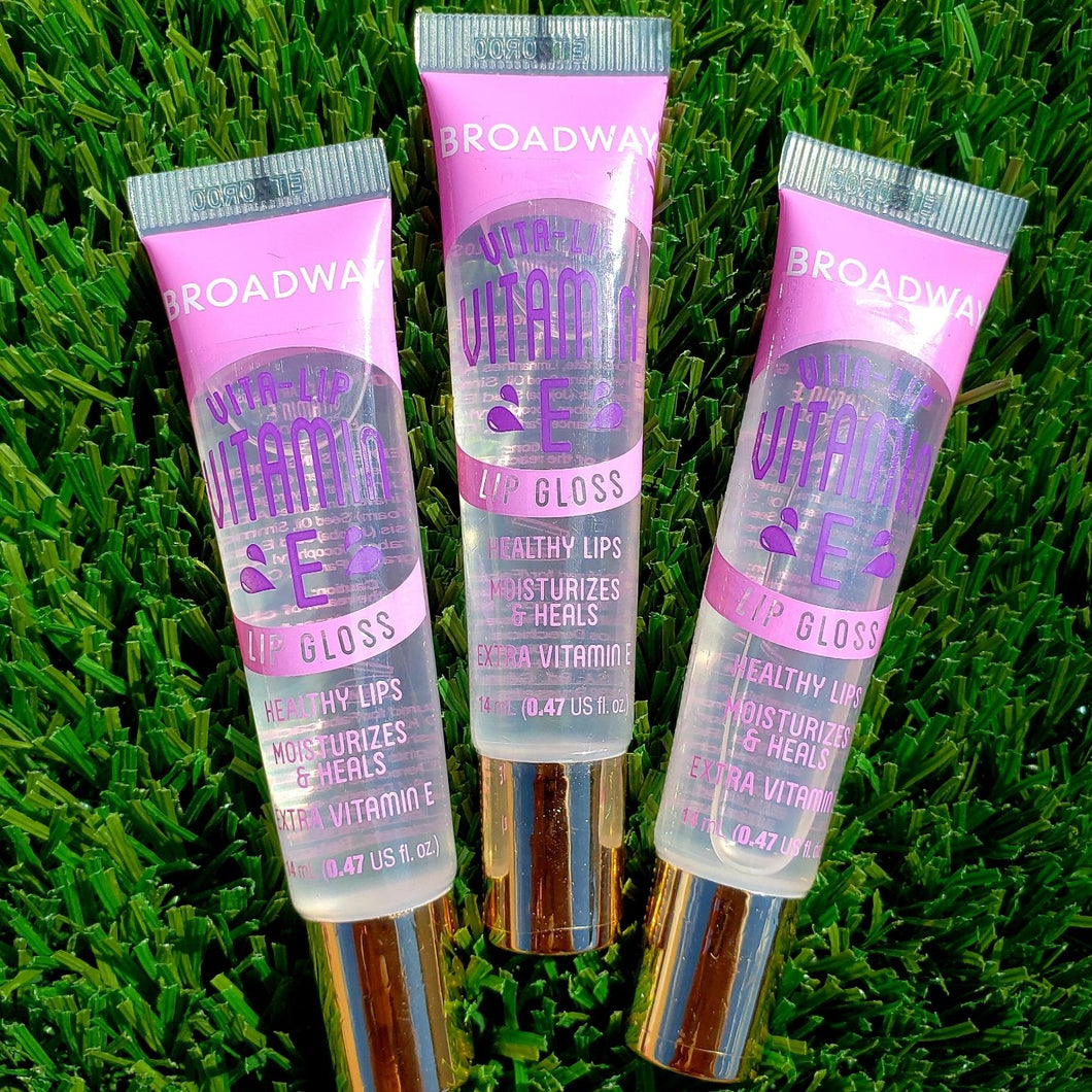 Broadway Vita-Lip Clear Lip Gloss | Vitamin E